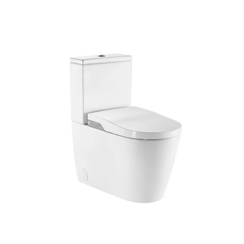 Roca Inspira In-Wash Round Rimless monoblokkos Smart WC csésze 39x68 bidéfunkciós ülőkével - A80306L001