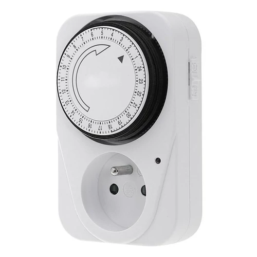 Sapho AQUALINE Konnektor időzítős kapcsolóval, 24 órás, (CS024)
