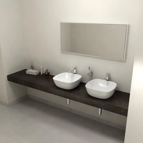 SAPHO TAILOR Rockstone pult, 220x50cm, F verzió (TR220F)