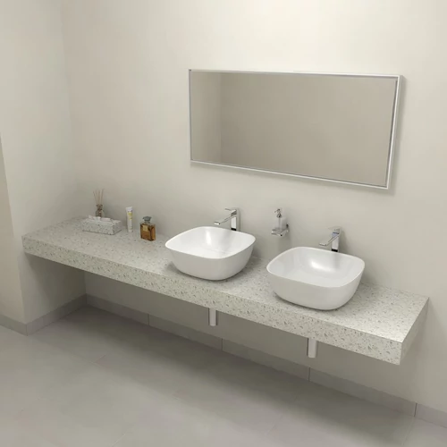 SAPHO TAILOR Rockstone pult, 240x50cm, R verzió (TR240R)