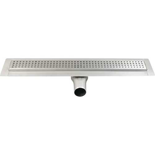 SAPHO GELCO MANUS Inox lefolyók QUADRO rosttal mag.65mm, hossza: 645 mm (GMQ32)