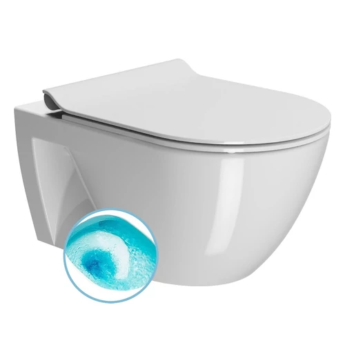 SAPHO GSI PURA ECO fali WC, Swirlflush, 55x36cm, ExtraGlaze (880711)