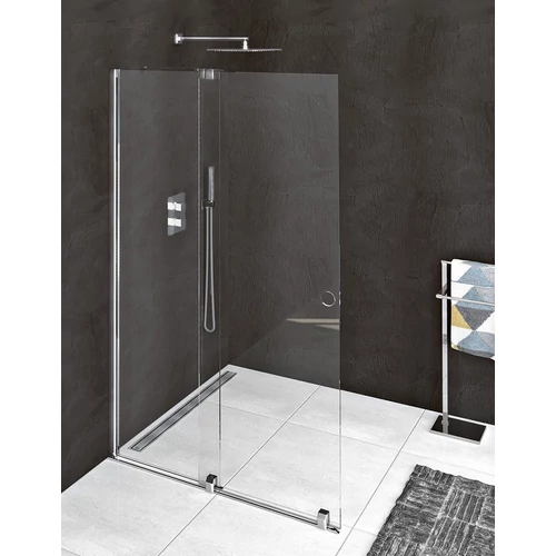 SAPHO POLYSAN MODULAR SHOWER tolóajtó fix résszel, 1000mm, transzparent üveg (MS5-100)