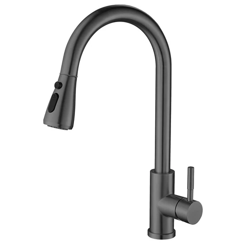 SAPHO MIKELA mosogató-csaptelep, gun metal  (1106-30GM)