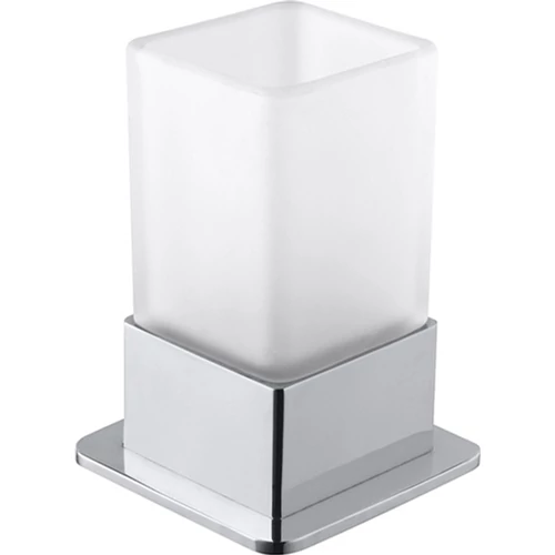 SAPHO BEMETA PLAZA Álló pohártartó, üveg, 75x170x75mm, 200ml, króm (140110061)