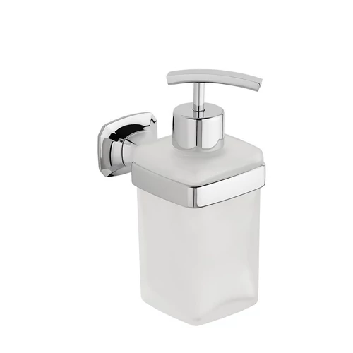 SAPHO AIDA szappanadagoló, tejüveg/króm (AI019)