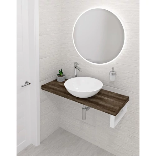 SAPHO AVICE pult, 70x36cm, sötét tölgy (AV07611)