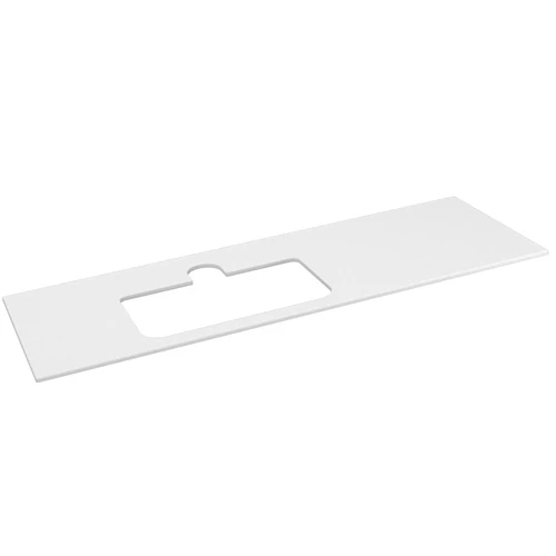 SAPHO BRAHEA Rockstone pult, balos, 146,6x51,5cm, matt fehér (BT147-0101-L)