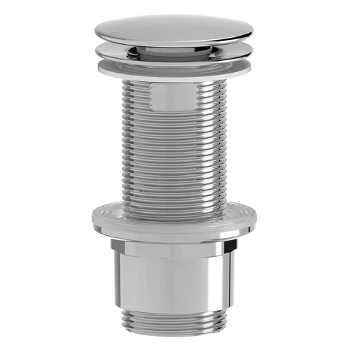 SAPHO klik-klak mosdólefolyó, nem zárható, 5/4“, 10-80mm, ABS/króm  (CV1232)