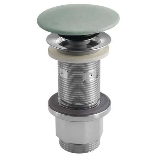 SAPHO klik-klak mosdólefolyó túlfolyó nélkül, 5/4“, zöld  (FG923)