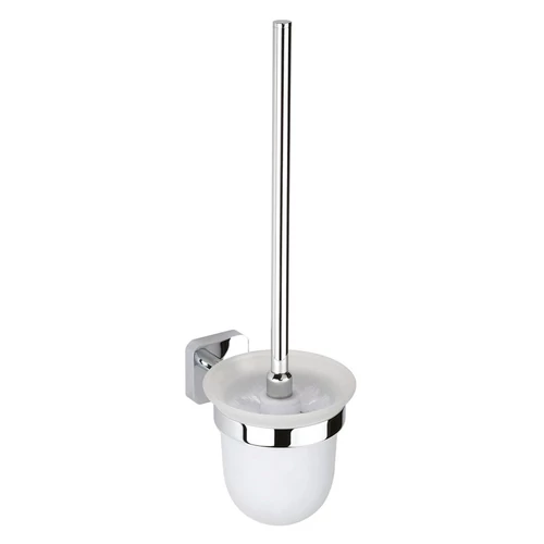 SAPHO BEMETA TASI WC kefetartó, fehér kefével, 110x370x145mm, króm (154113012) (IS008)