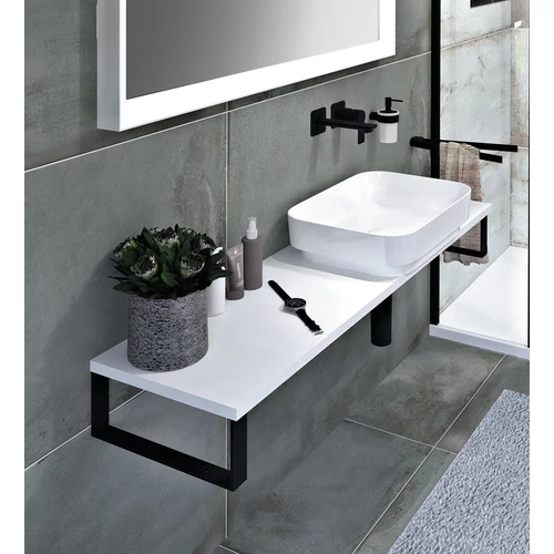 SAPHO PLATO mosdótartó pult, 240x36cm (PL246-0101)