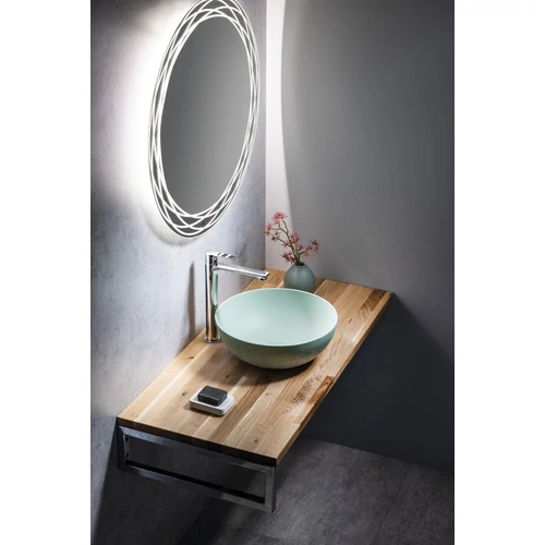 SAPHO WOODY tömörfa pult, 1200x28x500mm, natúr tölgy (WD120-70)