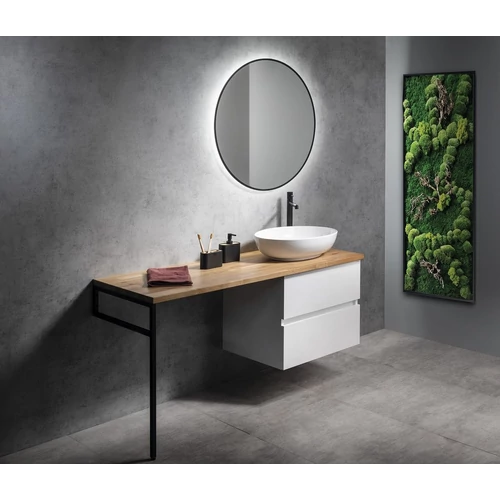 SAPHO WOODY tömörfa pult, 1700x28x500mm, natúr tölgy (WD170-70)