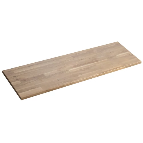 SAPHO WOODY tömörfa pult, 1206x28x463mm, natúr tölgy (WDS120-70)
