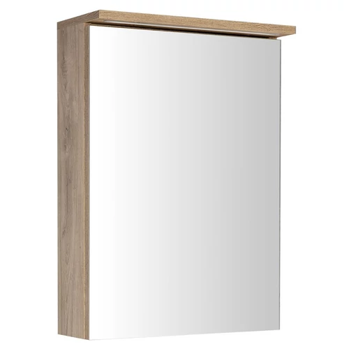 SAPHO AQUALINE KAWA STRIP tükrösszekrény, LED világítással, 50x70x22cm, emporio tölgy (WGL35S)