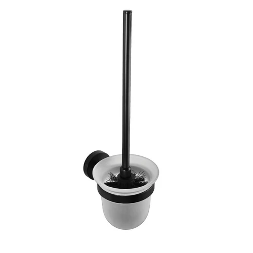SAPHO BEMETA DARK WC kefetartó, üveg, 95x370x140mm, fekete (104113010) (XR303B)