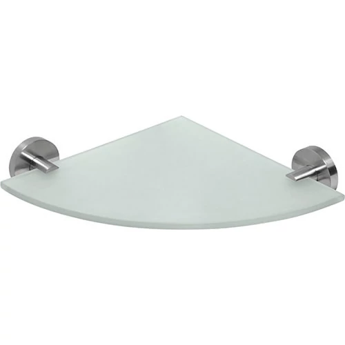 SAPHO BEMETA NEO Sarok üvegpolc, 244x55x244mm, inox/matt (104102015) (XS600)