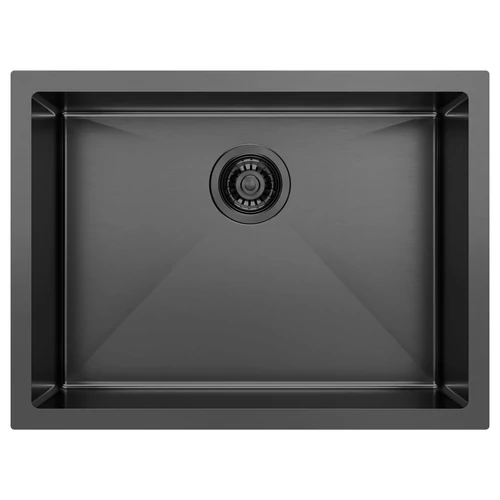 SAPHO ZENITH rozsdamentes mosogatótálca, 60x45cm, antracit  (ZN6045B)