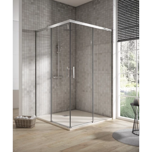 TEKA Manacor sarok zuhanykabin 1 fix panel+1 tolóajtó+1 tolóajtó 80cm M84100806