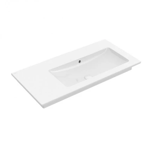 Villeroy & Boch Venticello 100 x 50 cm-es beépíthető mosdó csaplyuk nélkül - 4134R301