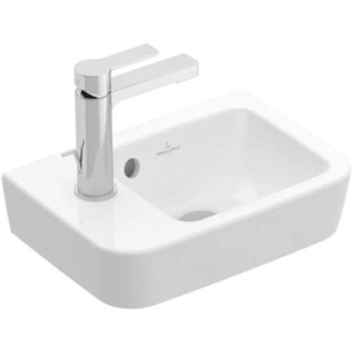 Villeroy & Boch O.Novo 36 x 25 cm-es kézmosó csaplyuk a bal oldalon - 43423601