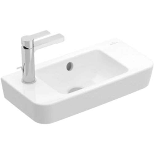 Villeroy & Boch O.Novo 50 x 25 cm-es kézmosó csaplyuk a bal oldalon - 4342L501