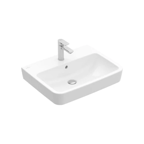 Villeroy & Boch O.Novo 65 x 46 cm-es mosdó 1 csaplyukkal - 4A416501