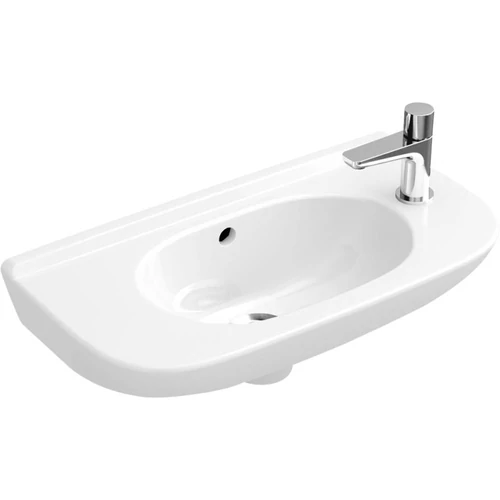 Villeroy & Boch O.Novo 50 x 25 cm-es kompakt kézmosó CeramicPlus felülettel - 536150R1