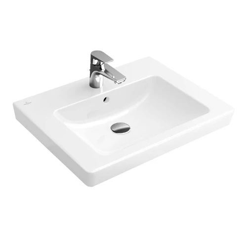 Villeroy & Boch Subway 2.0 60 x 47 cm-es mosdó 1 csaplyukkal - 71136G01