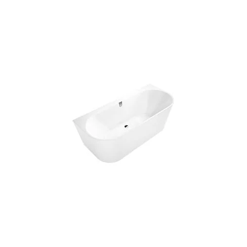 Villeroy & Boch Oberon 2.0 1800 x 800 mm-es falhoz építhető egyenes kád Colour on Demand Stone White - UBQ180OBR9CDBCV-RW