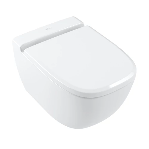 Villeroy & Boch Antheus Gyűrű nélküli mélyöblítésű WC Fehér Alpin CeramicPlus felülettel 4608R0R1