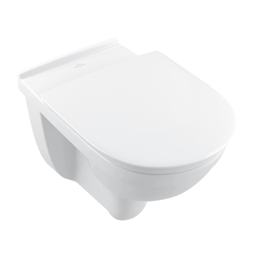 Villeroy & Boch ViCare Gyűrű nélküli mélyöblítésű WC ViCare Fehér Alpin CeramicPlus felülettel 4695R0R1