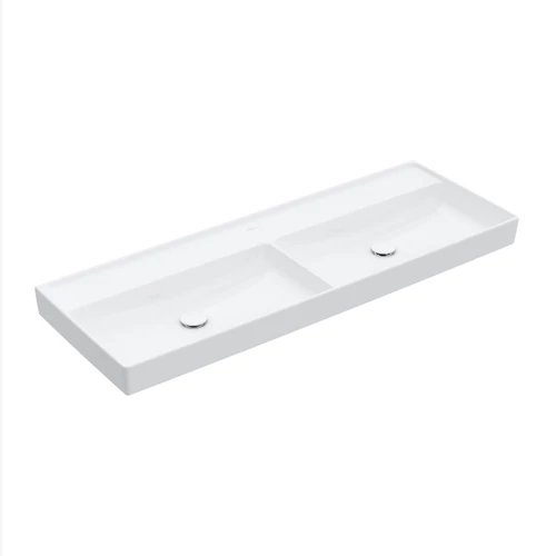 Villeroy & Boch Collaro Beépíthető duplamosdó Stone White CeramicPlus felülettel 4A34D2RW