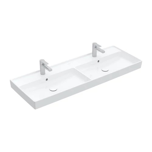 Villeroy & Boch Collaro Beépíthető duplamosdó Stone White CeramicPlus felülettel 4A34D4RW