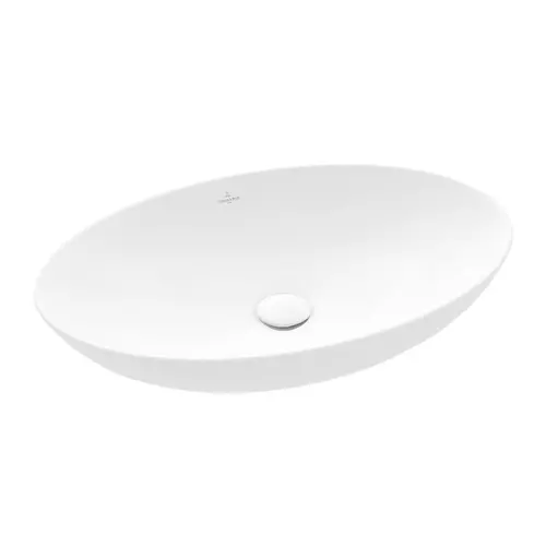 Villeroy & Boch Loop & Friends Ráültethető mosdó Stone White CeramicPlus felülettel 4A4801RW