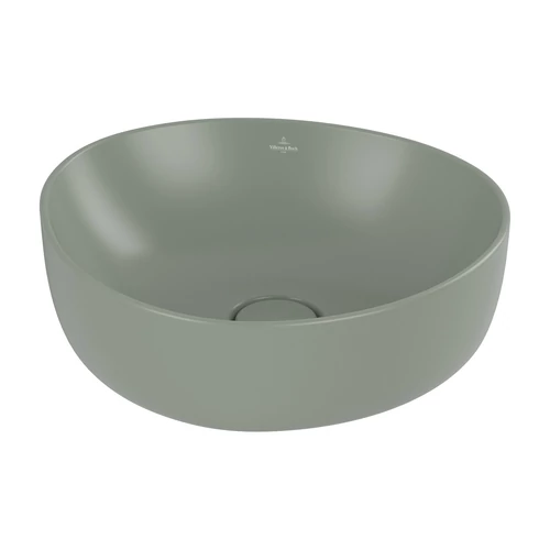 Villeroy &amp; Boch Antao pultra ültethető mosdó morning green 4A7240R8