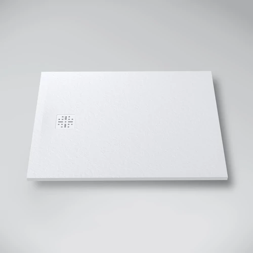 MARMY DOLOMITE - 90x90-140 Zuhanytálca, Prada White 80 7237 90 14 50