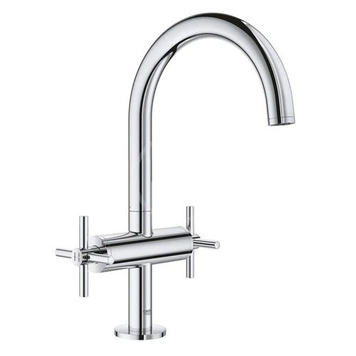 Grohe Atrio - Kétkaros mosdócsaptelep, L méret, króm 21019003