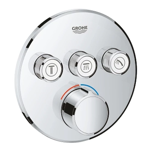 Grohe SmartControl falsík alatti csaptelep 3 fogyasztóhoz 29146000