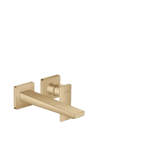 Hansgrohe Metropol egykaros falsík alatti mosdócsaptelep 225mm-es kifolyóval, szálcsiszolt bronz 32526140