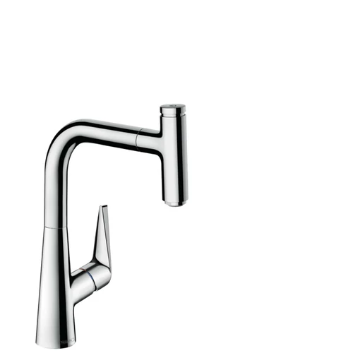 Hansgrohe Talis Select S konyhai csaptelep 220 kihúzható kifolyóval 72822000