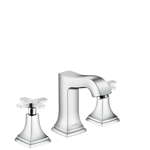 Hansgrohe Metropol Classic 110, 3-lyukú mosdócsaptelep automata lefolyó-garniturával 31306000