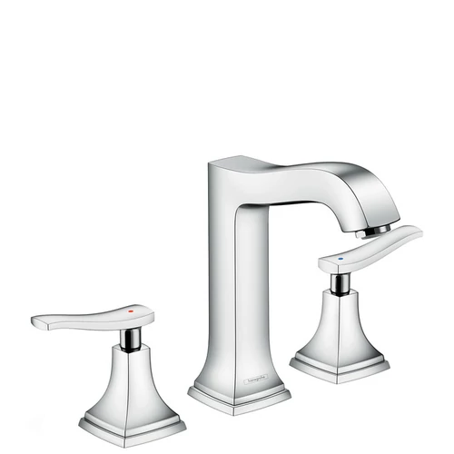 Hansgrohe Metropol Classic 160, 3-lyukú mosdócsaptelep, automata lefolyó-garniturával 31331000