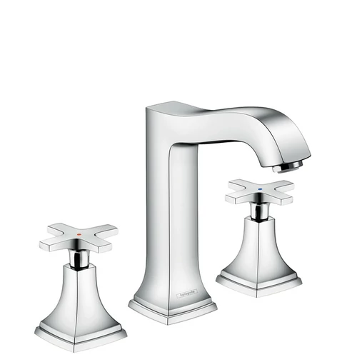 Hansgrohe Metropol Classic 160, 3-lyukú mosdócsaptelep automata lefolyó-garniturával 31307000