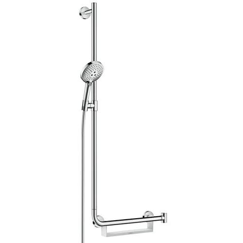 Hansgrohe Raindance Select S 120 / Unica Comfort zuhanyszett 1,10m króm/fehér 26324400